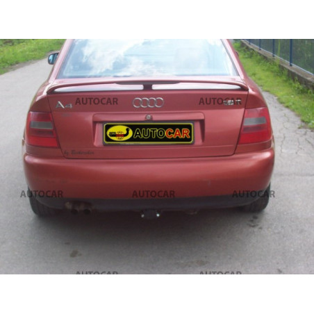 Anhängerkupplung für A 4 - 4-türig, Quattro, ( 8 D2, B5 ) - automat–AHK abnehmbar - von 1994/11 bis 2000/10 Anhängerkupplung für A 4 - 4-türig, Quattro, ( 8 D2, B5 ) - automat–AHK abnehmbar - von 1994/11 bis 2000/10