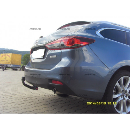 Anhängerkupplung für MAZDA 6, combi, - automat–AHK abnehmbar - von 02.2013/-