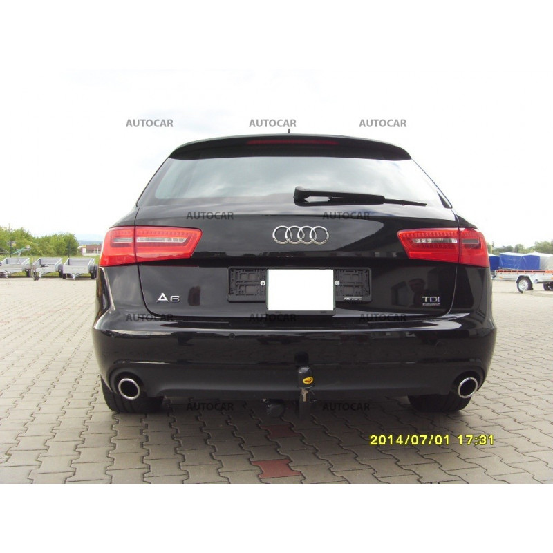 Anhängerkupplung für A 6 - 4-türig Avant, quattro - manuell–AHK starr - von 2005 bis 2007