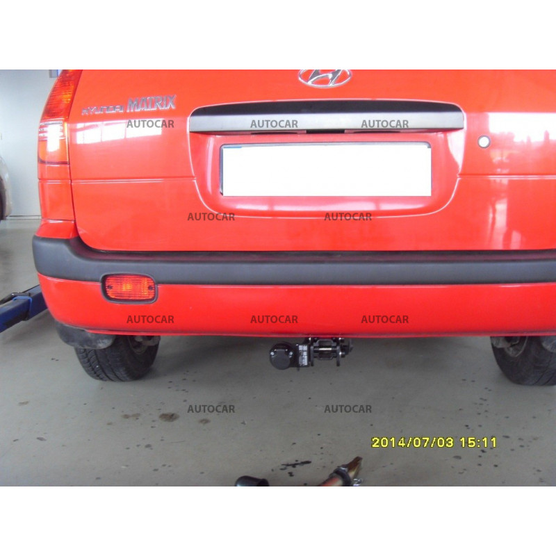 Anhängerkupplung für Hyundai MATRIX - VAN - automat–AHK abnehmbar