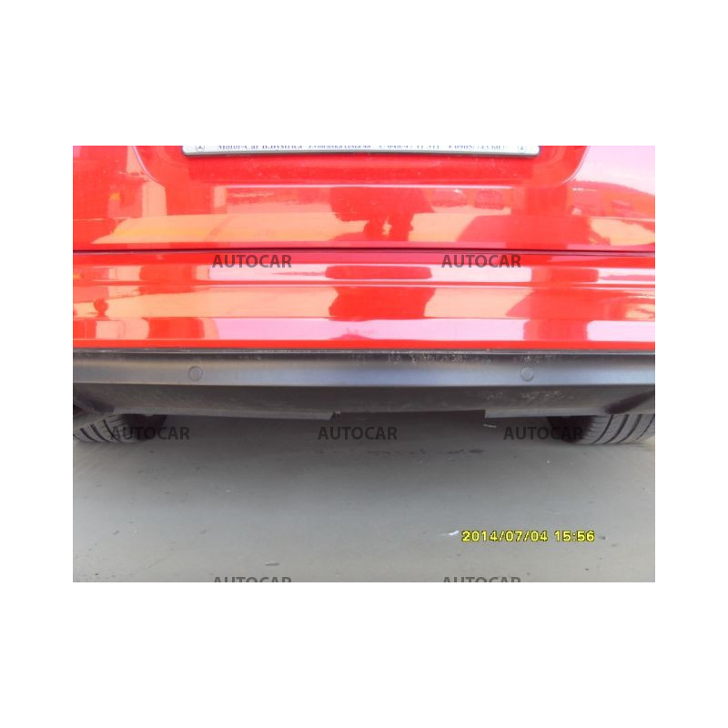 Anhängerkupplung für Mercedes C, 4 dv. kombi  - automat – AHK abnehmbar -2007-2014