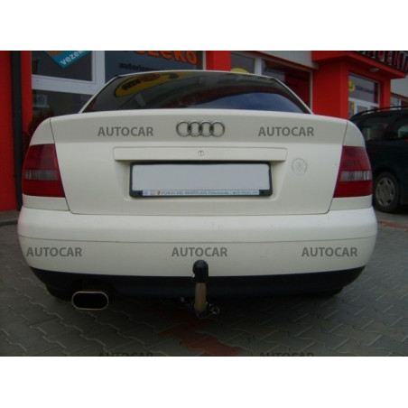 Anhängerkupplung für A 4 - 4-türig, Quattro, ( 8 D2, B5 ) - automat–AHK abnehmbar - von 1994/11 bis 2000/10 Anhängerkupplung für A 4 - 4-türig, Quattro, ( 8 D2, B5 ) - automat–AHK abnehmbar - von 1994/11 bis 2000/10