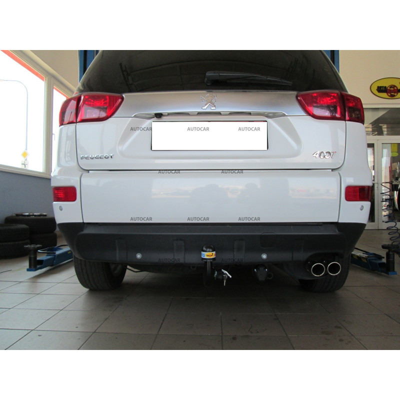 Anhängerkupplung für Peugeot 4007- automat – AHK abnehmbar -2007-2012 