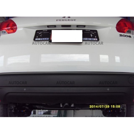 Anhängerkupplung für Peugeot 2008 - automat–AHK vertikal abnehmbar Anhängerkupplung für Peugeot 2008 - automat–AHK vertikal abnehmbar