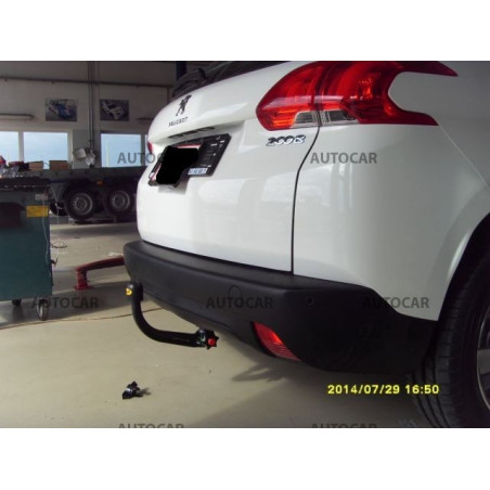 Anhängerkupplung für Peugeot 2008 - automat–AHK vertikal abnehmbar Anhängerkupplung für Peugeot 2008 - automat–AHK vertikal abnehmbar