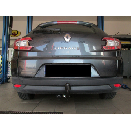 Anhängerkupplung für MEGANE - GRANTOUR, Combi, (KMO/1) - manuall–AHK starr - von 2008 Anhängerkupplung für MEGANE - GRANTOUR, Combi, (KMO/1) - manuall–AHK starr - von 2008