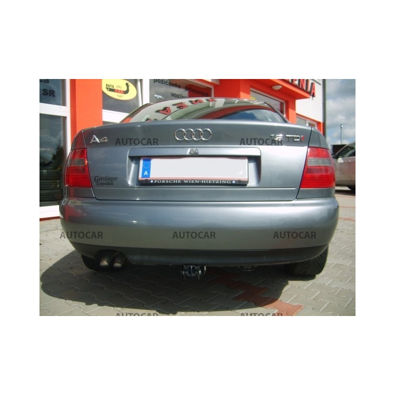 Anhängerkupplung für A 4 - 4-türig, Quattro, ( 8 D2, B5 ) - automat–AHK abnehmbar - von 1994/11 bis 2000/10