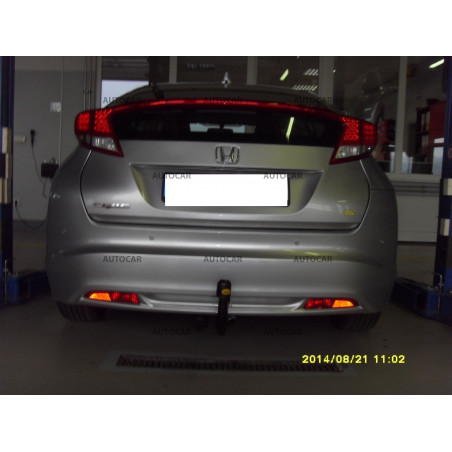 Anhängerkupplung für Civic - 5 -tür.- automat vertikal–AHK abnehmbar - von 2012 Anhängerkupplung für Civic - 5 -tür.- automat vertikal–AHK abnehmbar - von 2012