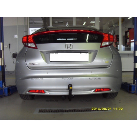 Anhängerkupplung für Civic - 5 -tür.- automat vertikal–AHK abnehmbar - von 2012 Anhängerkupplung für Civic - 5 -tür.- automat vertikal–AHK abnehmbar - von 2012