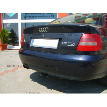 Anhängerkupplung für A 4 - 4-türig, Quattro, ( 8 D2, B5 ) - automat–AHK abnehmbar - von 1994/11 bis 2000/10 Anhängerkupplung für A 4 - 4-türig, Quattro, ( 8 D2, B5 ) - automat–AHK abnehmbar - von 1994/11 bis 2000/10