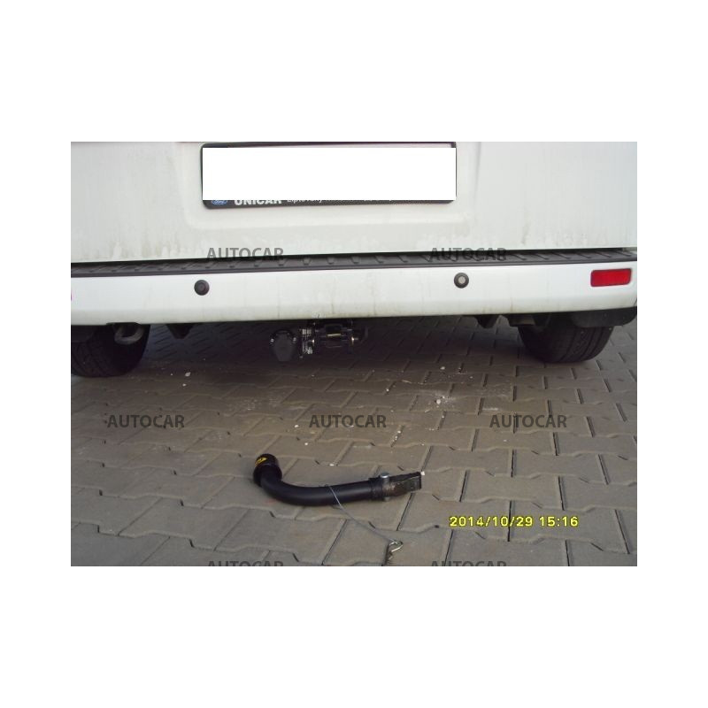 Anhängerkupplung für Ford TRANSIT / TOURNEO CUSTOM - automat–AHK abnehmbar
