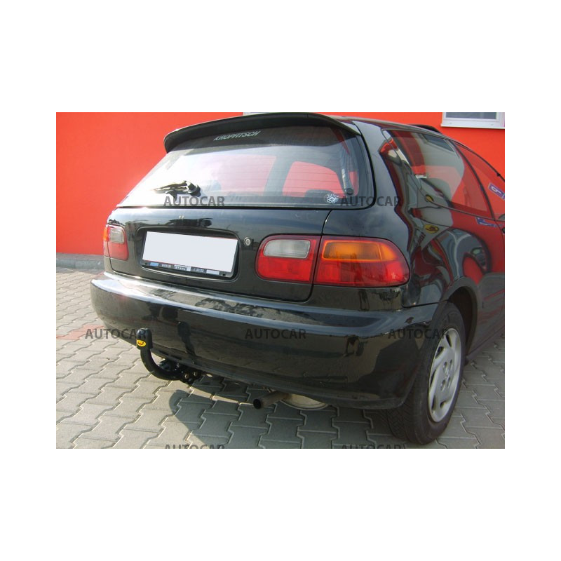 Anhängerkupplung für CIVIC - 3dv. (EG,EH,EJ9,EK1/3/4) - manuell–AHK starr - von 1991 bis 2000