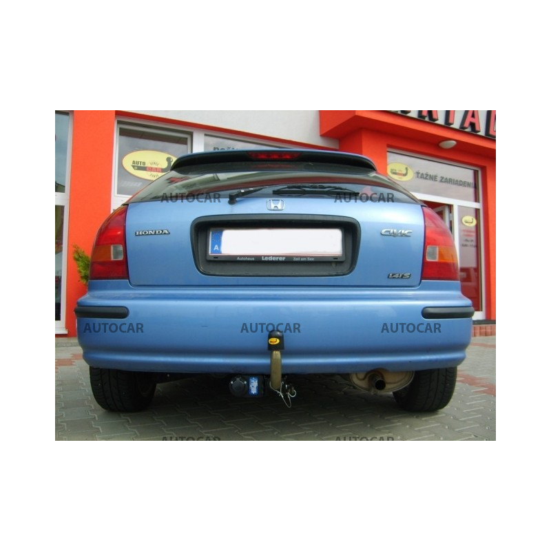 Anhängerkupplung für CIVIC - 3dv. (EG,EH,EJ9,EK1/3/4) - automat–AHK abnehmbar - von 1996 bis 2000