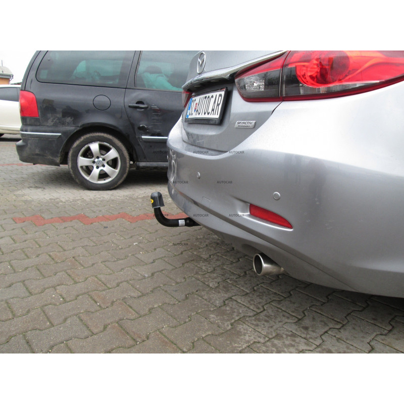 Anhängerkupplung für Mazda 6 - GJ/GL - 4 tür. - automat vertikal–AHK abnehmbar