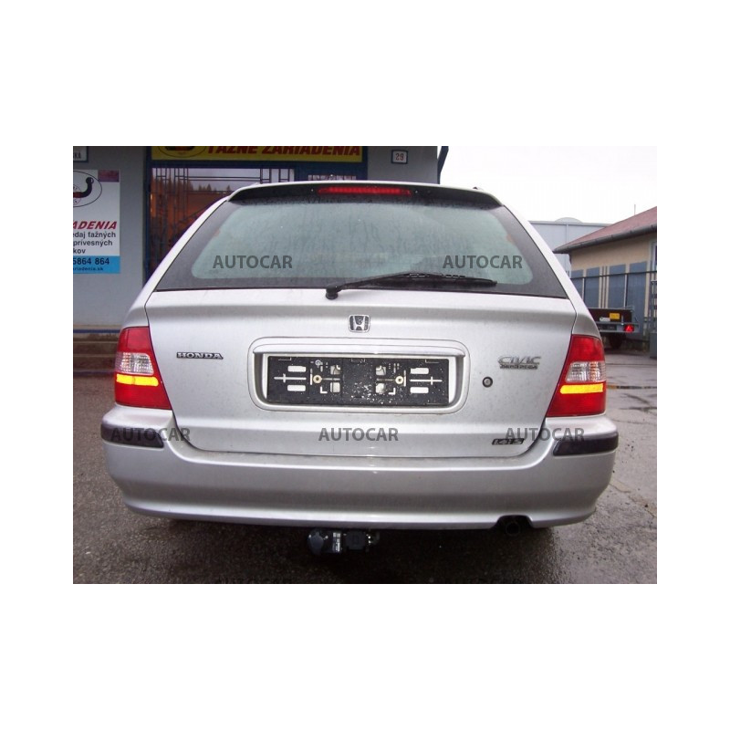 Anhängerkupplung für CIVIC - Combi, (MC) - automat–AHK abnehmbar - von 1997 bis 2000/10