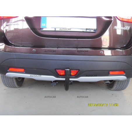 Anhängerkupplung für Suzuki SX4 - S-CROSS - automat vertikal–AHK abnehmbar Anhängerkupplung für Suzuki SX4 - S-CROSS - automat vertikal–AHK abnehmbar