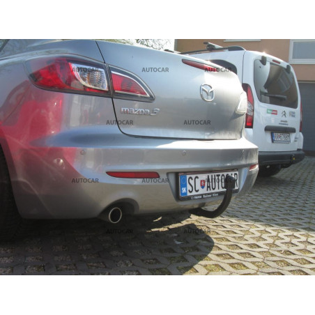 Anhängerkupplung für Mazda 3 - BL - 4 tür. - automat vertikal–AHK abnehmbar Anhängerkupplung für Mazda 3 - BL - 4 tür. - automat vertikal–AHK abnehmbar