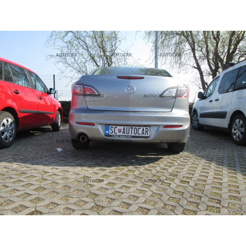 Anhängerkupplung für Mazda 3 - BL - 4 tür. - automat vertikal–AHK abnehmbar