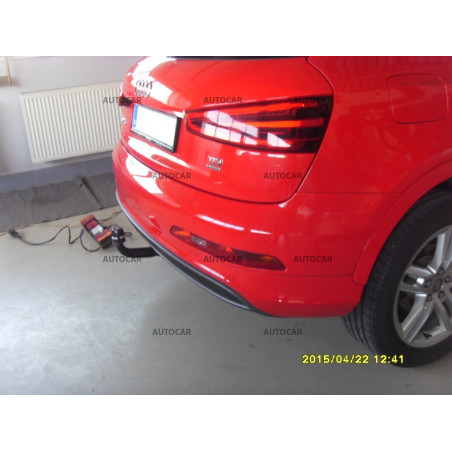 Anhängerkupplung für AUDI Q3- automat–AHK abnehmbar - von 09.2011/-