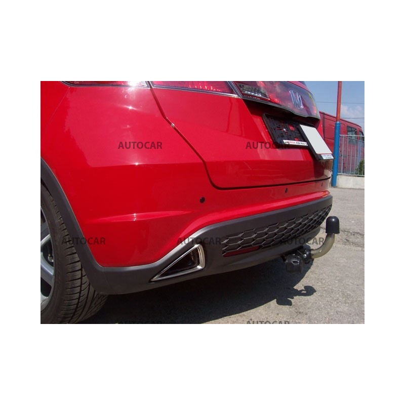 Anhängerkupplung für CIVIC - 5dv - automat–AHK abnehmbar - von 2005/08