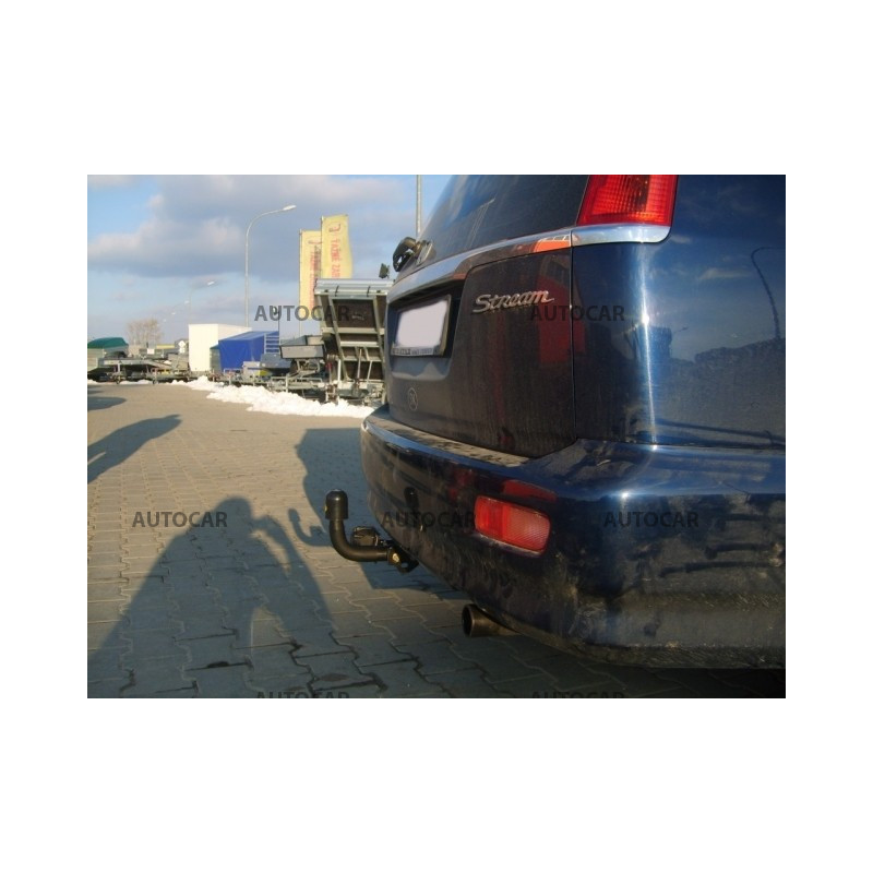 Anhängerkupplung für STREAM - 5-türig, VAN (RN) - manuell–AHK starr - von 2001