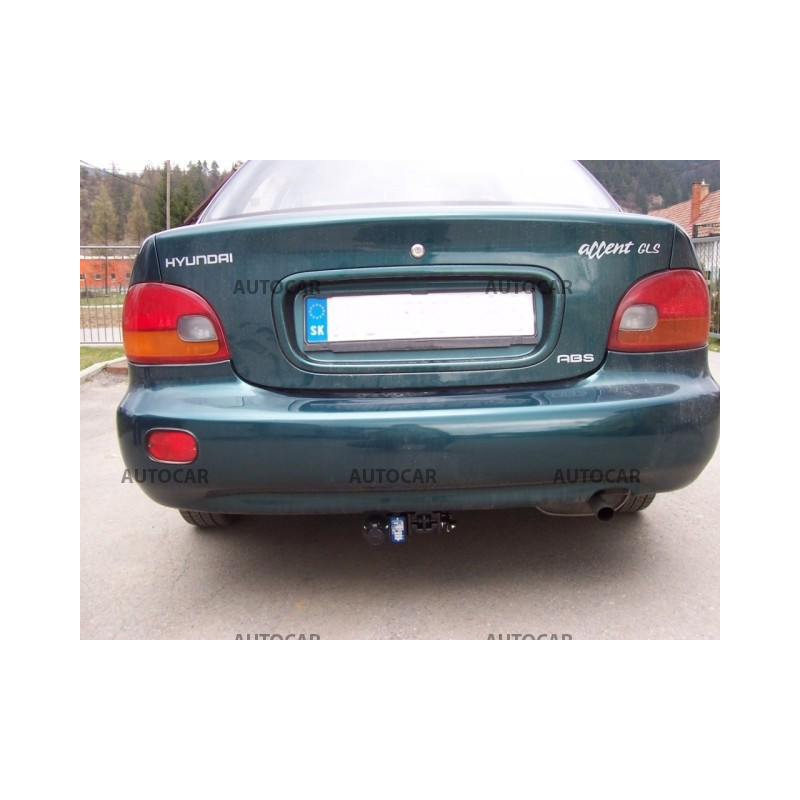 Anhängerkupplung für Hyundai ACCENT - automat–AHK abnehmbar