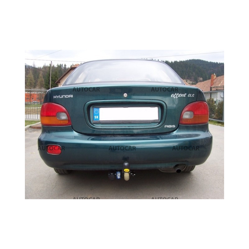 Anhängerkupplung für Hyundai ACCENT - automat–AHK abnehmbar