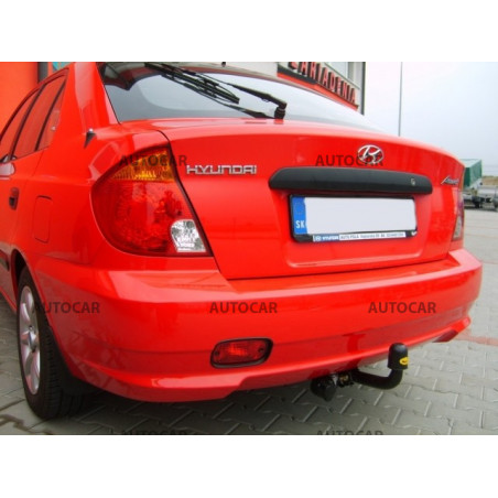 Anhängerkupplung für Hyundai ACCENT - manuall–AHK starr