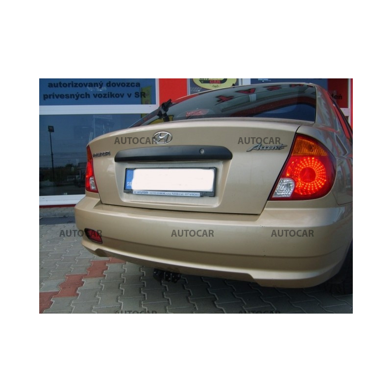 Anhängerkupplung für Hyundai ACCENT - manuall–AHK starr