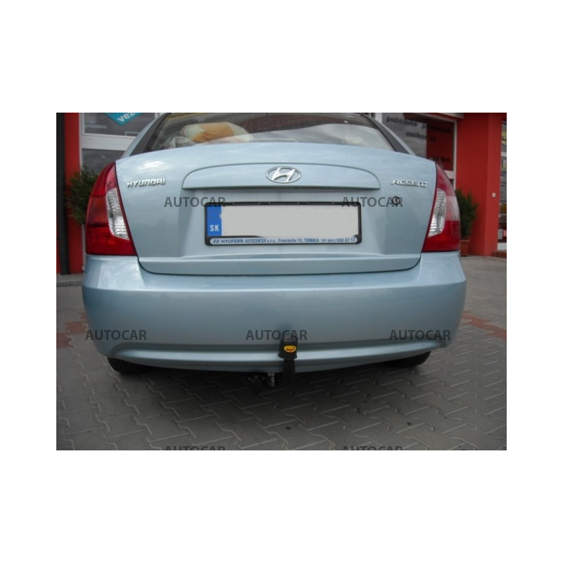 Anhängerkupplung für Hyundai ACCENT - manuall–AHK starr