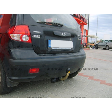 Anhängerkupplung für Hyundai GETZ - 3/5 tür. - automat–AHK abnehmbar Anhängerkupplung für Hyundai GETZ - 3/5 tür. - automat–AHK abnehmbar