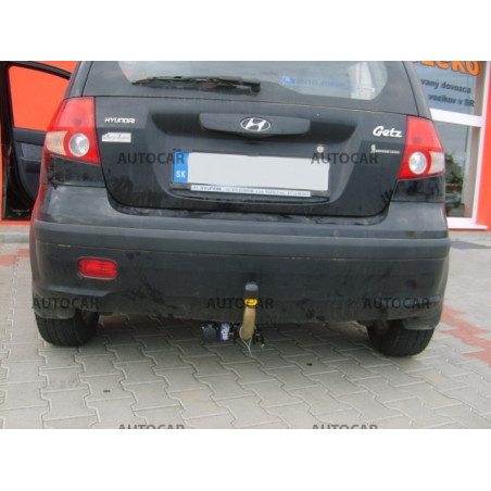 Anhängerkupplung für Hyundai GETZ - 3/5 tür. - automat–AHK abnehmbar Anhängerkupplung für Hyundai GETZ - 3/5 tür. - automat–AHK abnehmbar