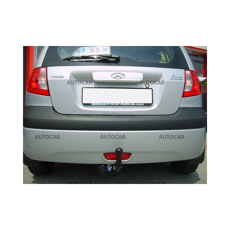 Anhängerkupplung für Hyundai GETZ - 3/5 tür. - manuall–AHK starr