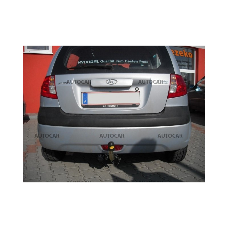 Anhängerkupplung für Hyundai GETZ - 3/5 tür. - automat–AHK abnehmbar
