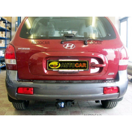 Anhängerkupplung für Hyundai SANTA FE - SUV - automat–AHK abnehmbar
