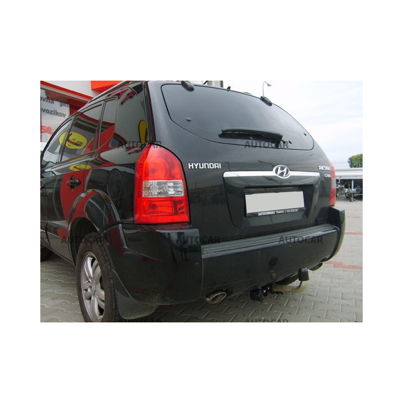 Anhängerkupplung für TUSCON - 5-türig (JM) - automat–AHK abnehmbar - von 2004 bis 2011