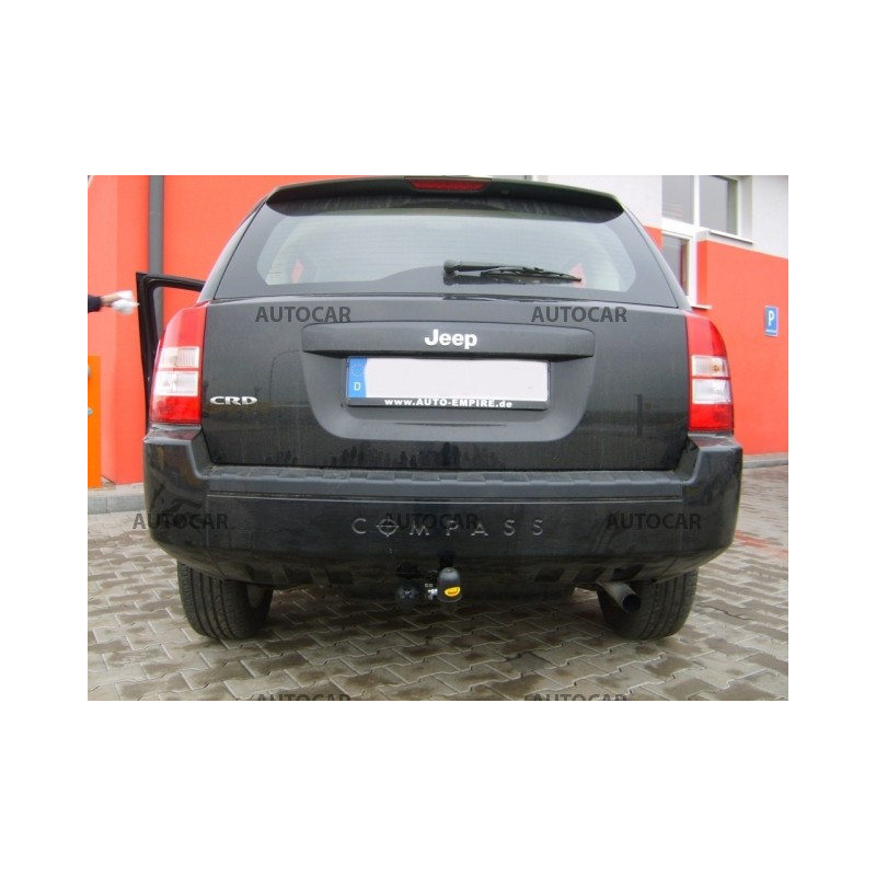 Anhängerkupplung für COMPASS - MK - automat–AHK abnehmbar - von 2006