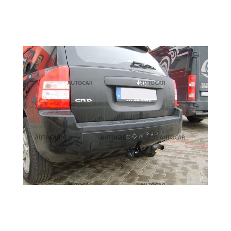 Anhängerkupplung für COMPASS - MK - automat–AHK abnehmbar - von 2006