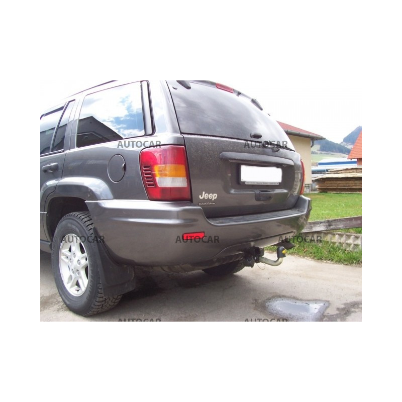 Anhängerkupplung für Jeep GRAND CHEROKEE - WJ/WG - automat–AHK abnehmbar