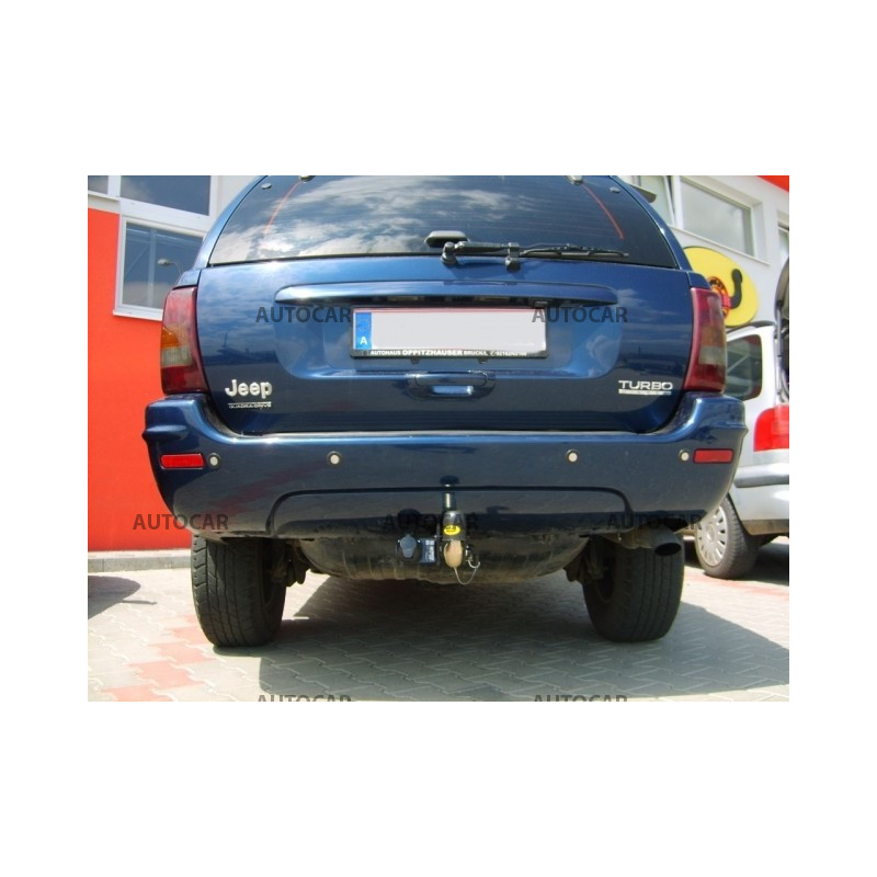 Anhängerkupplung für Jeep GRAND CHEROKEE - WJ/WG - automat–AHK abnehmbar