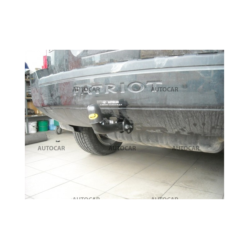 Anhängerkupplung für PATRIOT - PK - manuell–AHK starr - von 2007