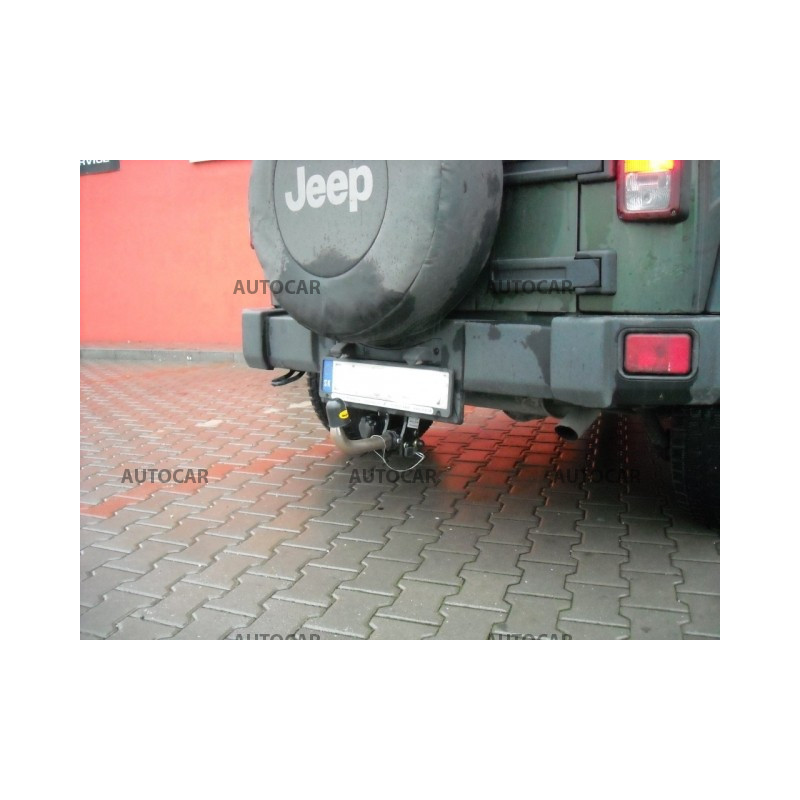 Anhängerkupplung für WRANGLER - JK - automat–AHK abnehmbar - von 2006