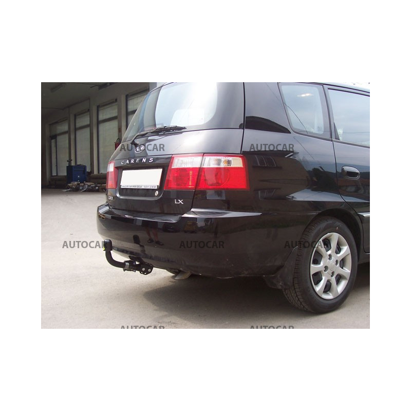 Anhängerkupplung für CARENS - VAN, (FC, FJ) - manuell–AHK starr - von 2001/09 bis 2006