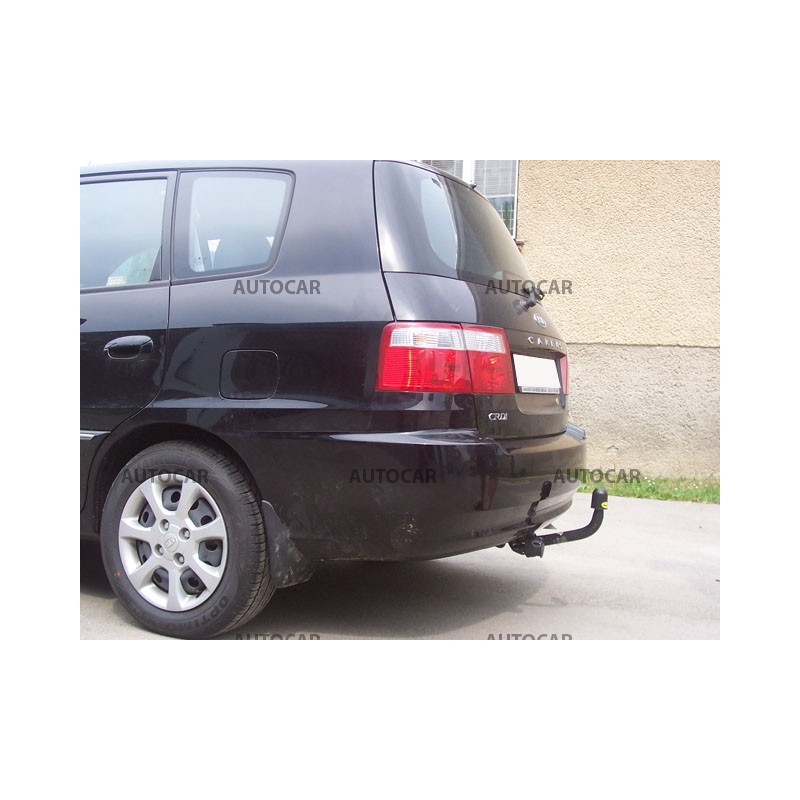 Anhängerkupplung für CARENS - VAN, (FC, FJ) - manuell–AHK starr - von 2001/09 bis 2006