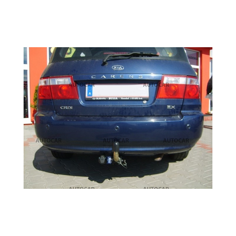 Anhängerkupplung für CARENS - VAN, (FC, FJ) - automat–AHK abnehmbar - von 2001/09 bis 2006