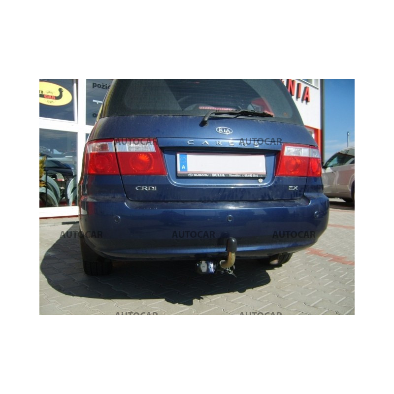 Anhängerkupplung für CARENS - VAN, (FC, FJ) - automat–AHK abnehmbar - von 2001/09 bis 2006