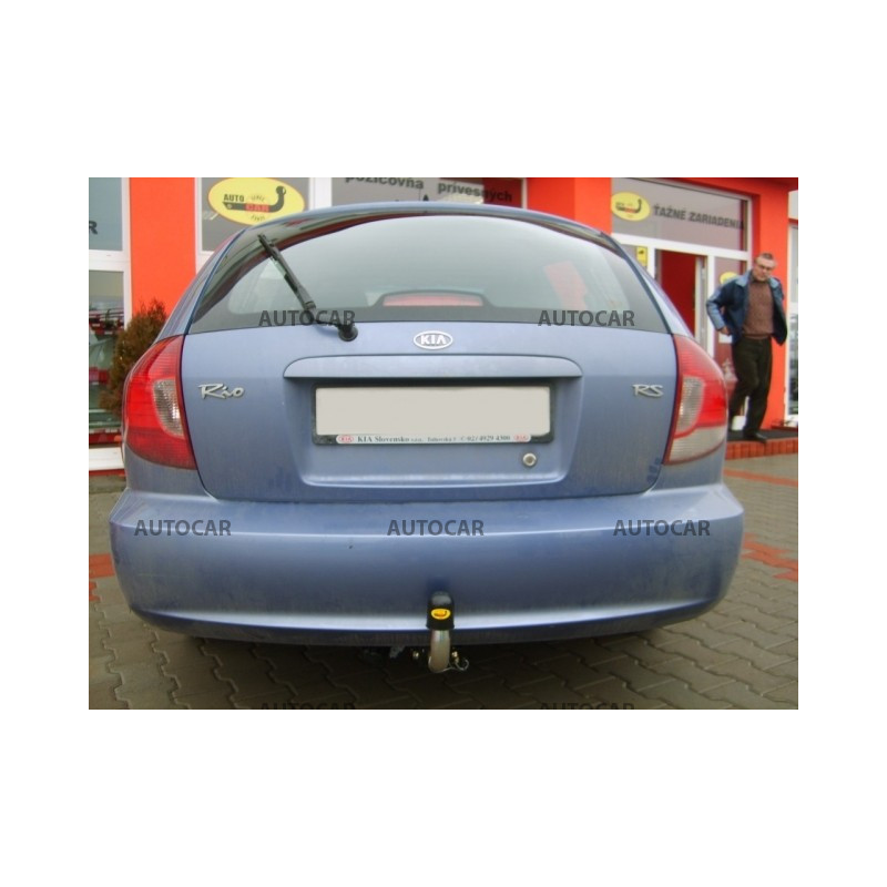 Anhängerkupplung für R I O - 5-türig / Combi, (DC) - automat–AHK abnehmbar - von 2000 bis 2005