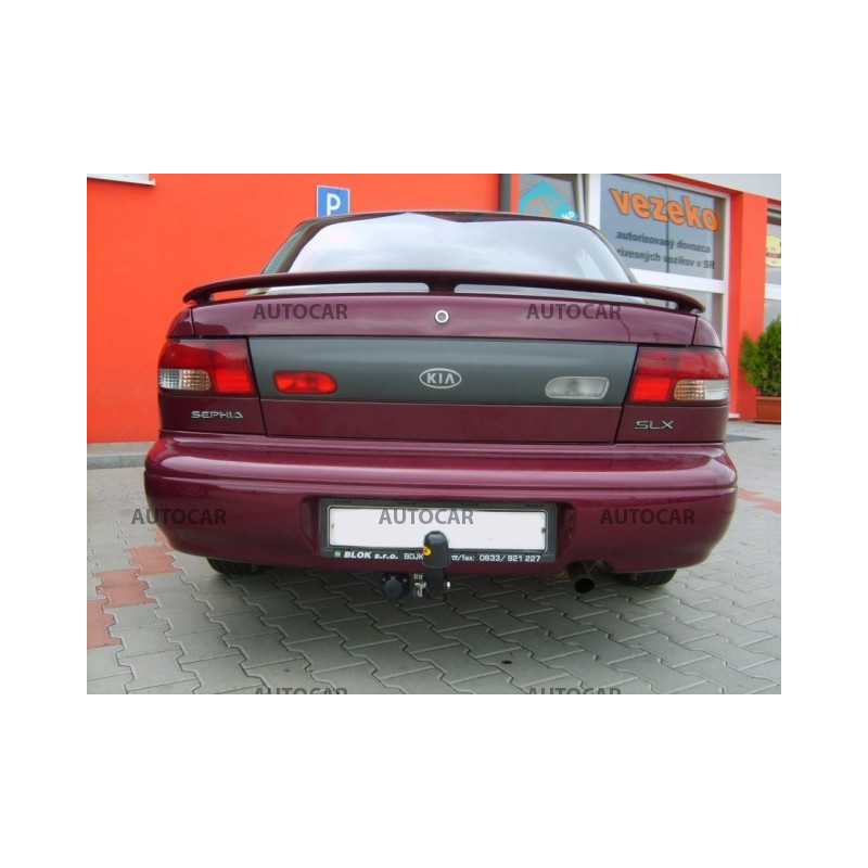 Anhängerkupplung für SEPHIA - 4-türig (FA) - manuell–AHK starr - von 1993/01 bis 1998/12