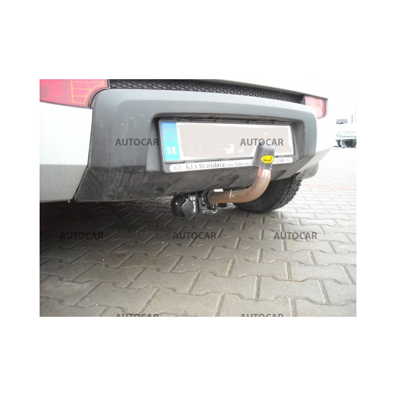 Anhängerkupplung für SOUL - 5-türig - automat–AHK abnehmbar - von 2008