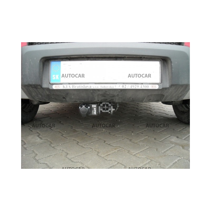 Anhängerkupplung für SOUL - 5-türig - automat–AHK abnehmbar - von 2008